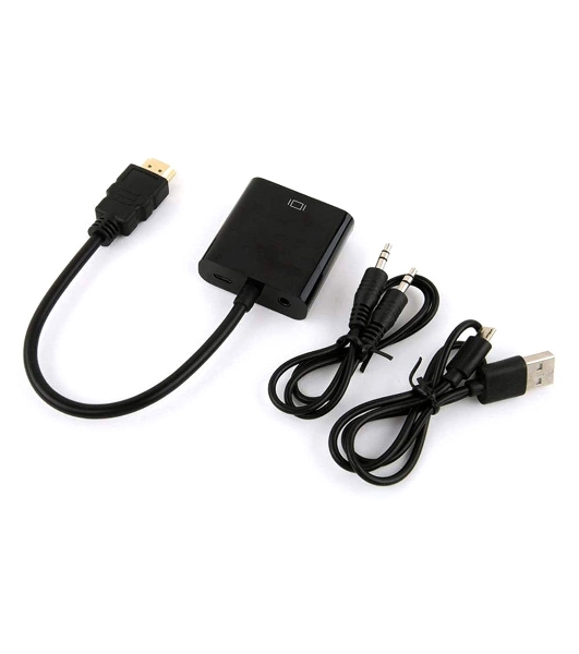 Переходник Buro HDMI-M-VGA-F-WUSB HDMI (m) VGA (f) 0.1м