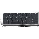 Клавиатура для ноутбука Lenovo IdeaPad 110-15ISK 110-17ACL черная с рамкой, фото2