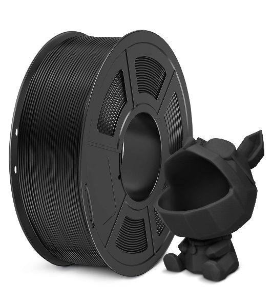 Филамент NVPRINT PLA Meta Black для 3D печати диаметр 1.75мм  длина 330 метров  масса 1 кг