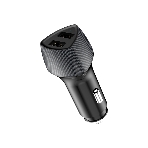 Автомобильное зарядное устройство c двумя портами Rexant (USB-A QC 3.0 + USB-A 3,1A) со световой индикацией, 18Вт, черное, фото 1