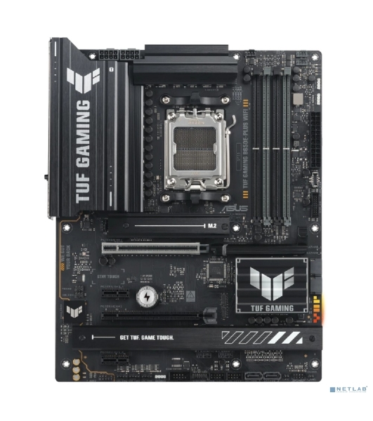 Материнская плата ASUS TUF GAMING B650E-PLUS WIFI, AM5, AMD B650, 4xDDR5, 4xSATA, 3xM.2, 1xPCIe 5.0 x16, 1xPCIe 4.0 x4, 2xPCIe 4.0 x1, 1xDisplayPort, 1xHDMI, 1x2.5Gb LAN, Wi-Fi 6E, Bluetooth 5.3, 1xUSB-C 20Gbps, 3xUSB-A 10Gbps, 6xUSB-A 2.0, 5x3.5 мм, 7.1, ATX