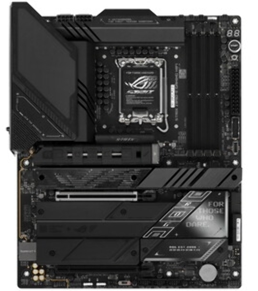 Материнская плата ASUS ROG STRIX Z890-E GAMING WIFI, LGA 1851, Intel Z890, 4xDDR5, 4xSATA, 7xM.2, 1xPCIe 5.0 x16, 1xPCIe 4.0 x16, 1xHDMI, 1xDP, 2xUSB-C Thunderbolt 4, 7xUSB-A 3.2 Gen 2, 3xUSB-A 3.2 Gen 1, 2xUSB-C 3.2 Gen 2x2, 1x 5Gb LAN, 2x3.5 мм, 7.1, ATX