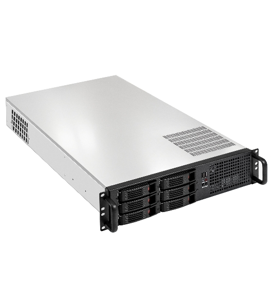 Серверный корпус ExeGate Pro 2U660-HS06 (RM 19', высота 2U, глубина 660, Redundant БП 2x550W, 6xHotSwap, USB)