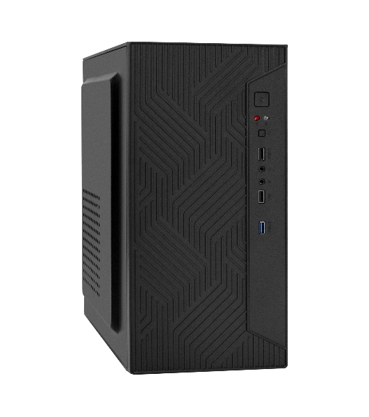 Компьютерный корпус Minitower ExeGate BAA-303U-UNS450 (mATX, БП UNS450 с вент. 12см, 2хUSB+1хUSB 3.0, HD Audio, черный)