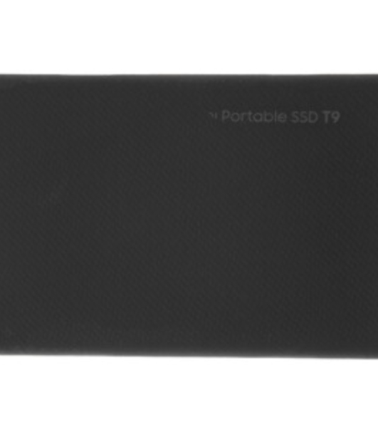 Внешний SSD Samsung T9, 4TB, USB 3.2 Gen 2x2 Type-C, R/W 2000/2000, черный