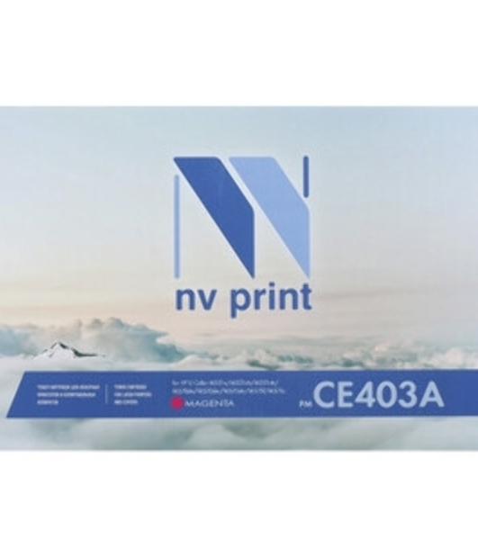 Картридж лазерный NVPrint совместимый HP CE403AMagenta для CLJ Color M551 (6000k)
