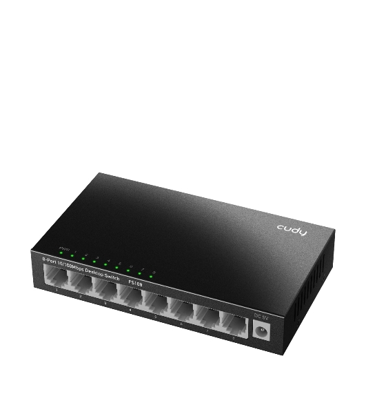 Коммутатор Cudy FS108, 8×100 Мбит/с