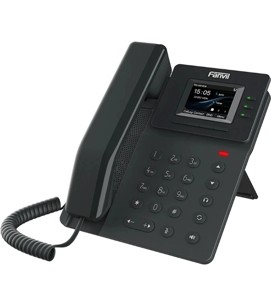 Телефон IP Fanvil V60P черный