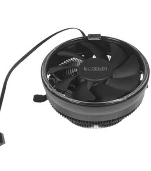 Кулер PCCooler E126MB черный 120мм алюминий 1800rpm 26.5db 4-pin 92W 70мм