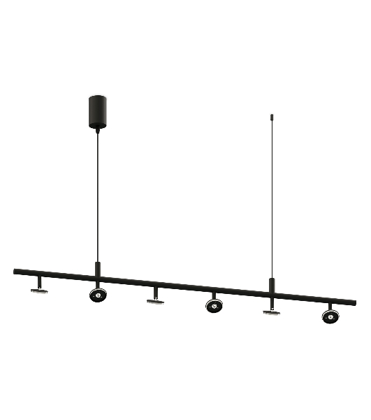 Корпус светильника C9006/6 SBK черный песок 1200*60*1200mm MR16 GU5.3/6