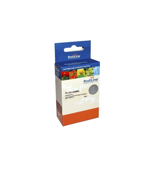 Картридж струйный ProfiLine PL-CLI-426BK с чипом для принтеров Canon Pixma IP4840/MG5140/MG5240/MG6140/MG8140 Black водн