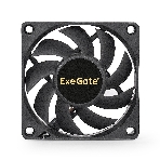 Вентилятор для корпуса ExeGate EX07015H3PM черный, 70 мм, 3000 об/мин, 26 дБ, 3 pin, фото3