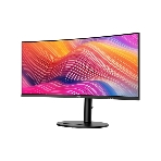 Монитор 34' MSI Modern MD342CQP VA 3440x1440, 120 Гц, 4 мс, 21:9, 300 кд/м², 2xHDMI 2.0b, DP 1.4a, USB-C, USB Hub (2x USB 3.0), 3.5 Jack, динамики (2x3 Вт), Adaptive-Sync, изогнутый экран (1500R), черный, фото7