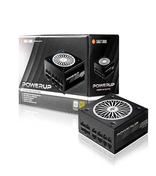 Блок питания Chieftec GPX-750FC, 750Вт, 80 PLUS Gold, 120мм, модульный, черный