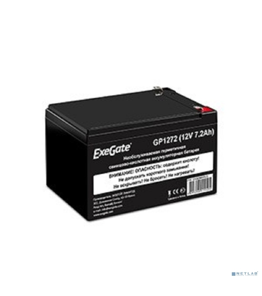 Батарея для ИБП ExeGate GP1272 (12V 7.2Ah), клеммы F2