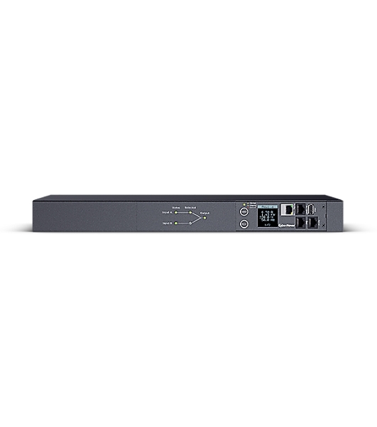 Блок распределения питания ATS CyberPower 1U type, 16Amp, plug IEC 320 C20, (8) IEC 320 C13 (2) IEC 320 C19