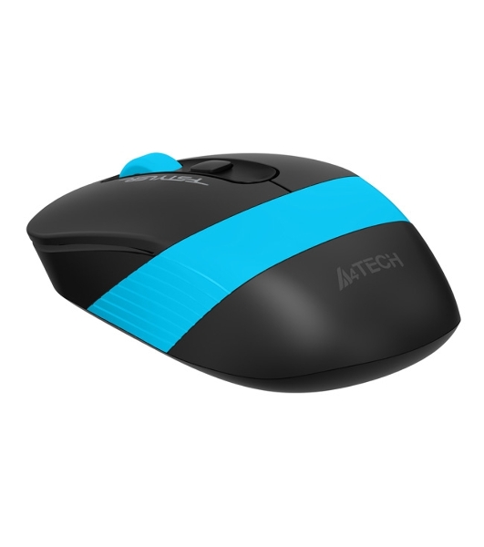 Мышь беспроводная A4Tech Fstyler FG10S черный/синий, 2000 dpi, радиоканал, USB, кнопки - 4