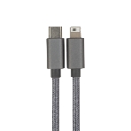 Кабель Rexant Type-C - Lightning PD/1м/nylon/gray, фото3