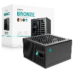 Блок питания Deepcool/GamerStorm PF500X 500W (ATX, 80 PLUS Bronze, APFC, 20+4P, 2xPCIe 6+2P, 2хMolex, 6xSATA, 12cm fan) (R-PF500X-HD0B-WGEU), фото 1