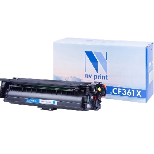 Картридж лазерный NVPrint совместимый НР CF361X Cyan для LJ Color M552/M553 (9500k)