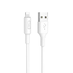 Кабель USB 2.0 HOCO X25, AM/Lightning M, белый, 1м, фото2