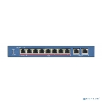 Коммутатор Hikvision DS-3E0310HP-E, 8×100 Мбит/с PoE+ + 2×1 Гбит/с, неуправляемый, фото11