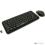 Комплект клавиатура+мышь Smartbuy 626376AG-K беспроводной, USB, 1000 DPI, чёрный, фото 1