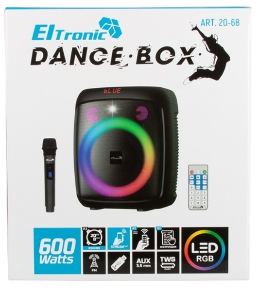 Колонка ELTRONIC 08' (20-82 HOME SOUND) динамик 6шт/2х8'; 2х4'; 2х1.5' комплект 2 колонки (белая)