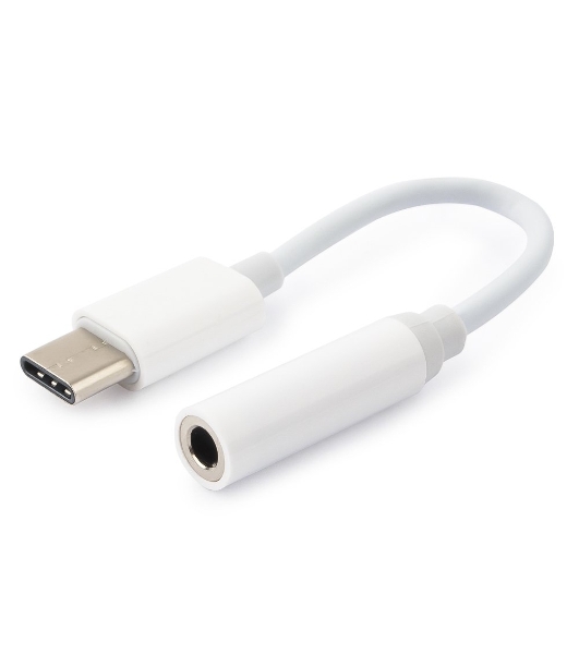 Переходник Cablexpert Переходник USB, USB Type-C/Jack3.5F, пакет (CCA-UC3.5F-01-W)