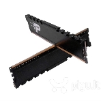 Оперативная память Patriot Signature, DDR4, 16GB (2x8 GB), 3200 MHz, CL22, DIMM, радиатор, черный, фото6