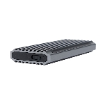 Внешний корпус Gembird EEM2-SATA-3 USB 3.1 для M2 SATA порт Type-С, RGb подсветка, металл, серебристый, фото8