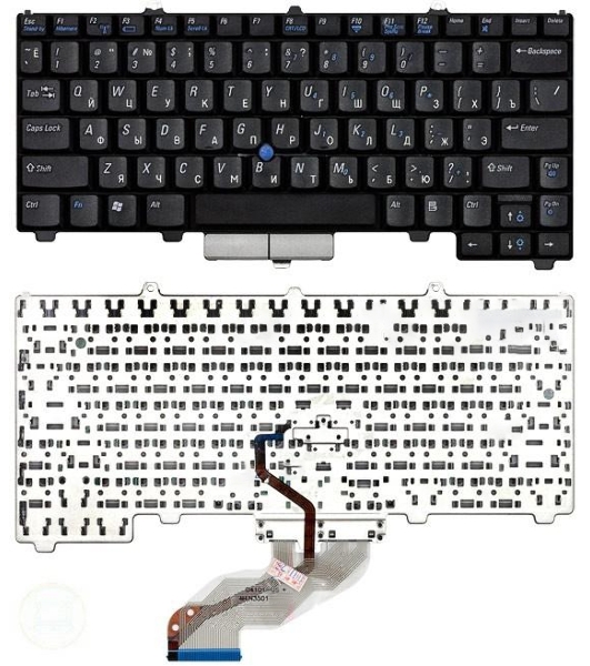 Клавиатура для ноутбука Dell Latitude D410 J5818 черная