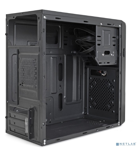 Компьютерный корпус Minitower ExeGate EX286438RUS BA-309U2-350W-8 (mATX, БП AA350 с вент. 8см, 1хUSB+2хUSB 3.0, HD аудио, черный)