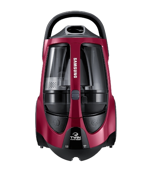 Пылесос Samsung VCC8837V3P/XEV фиолетовый, 430/2200 Вт, уборка сухая, пылесборник контейнер, 2 л