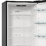 Холодильник Gorenje NRK6202EBXL4 черный матовый двухкамерный 235/96л морозилка снизу, No Frost, фото23