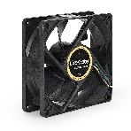 Вентилятор для корпуса ExeGate EX08025B4P-PWM черный, 80 мм, 2300 об/мин, 23 дБ, 4 pin, фото2