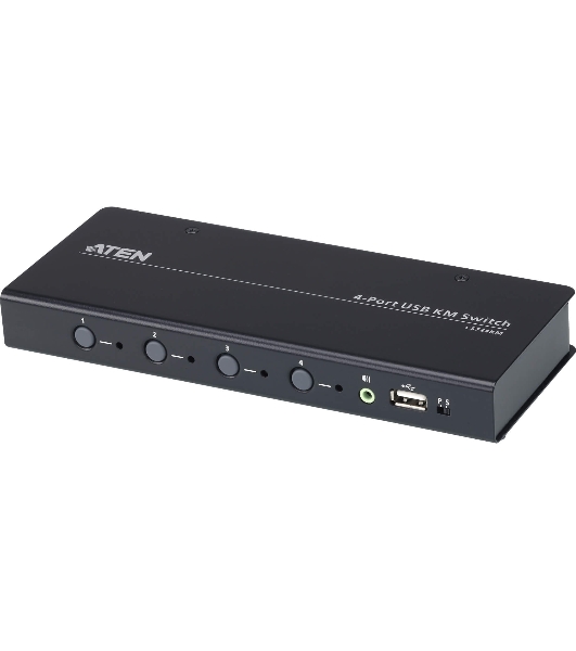 Переключатель КМ 4-портовый USB с функцией Boundless Switching (кабели включены) 4-Port USB Boundless KM Switch