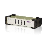 Переключатель ATEN CS84U(-AT) 4-портовый KVM-переключатель 1 user(HDB15(SVGA Female)+KBD(PS/2)+MOUSE(PS/2), KVM-порты: SPHD18(Female). В комплекте: кабели KVM (2L-5201P)-4шт. Не требует внешнего питания, фото3