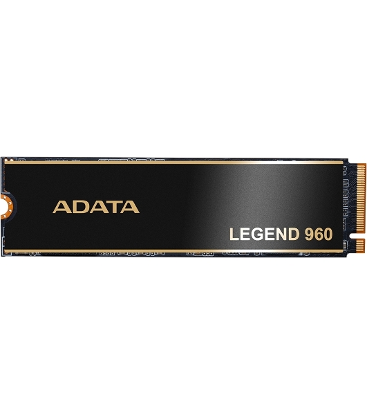 Накопитель SSD ADATA LEGEND 960, 2Tb, PCIe 4.0 x4, M.2 2280, NVMe, R/W 7400/6800, с радиатором