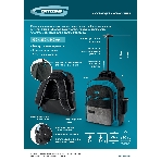 Рюкзак для инструмента Gross 440х350х250 мм, выдвижная рукоятка, колеса, фото 1