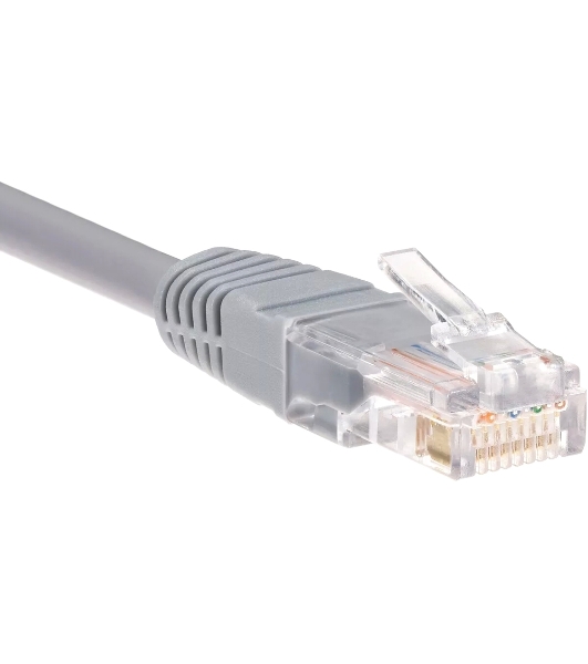 Патч-корд литой 'Telecom' UTP кат.5е 30,0м серый