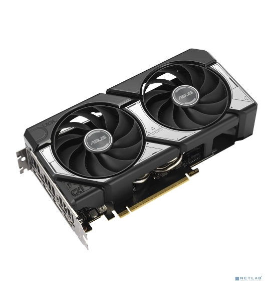 Видеокарта ASUS GeForce RTX 5060 Ti 8G DUAL OC Edition, NVIDIA RTX 5060 Ti, 8 ГБ GDDR7, 128 бит, PCI-e 5.0, 1xHDMI, 3xDP, 2632 МГц