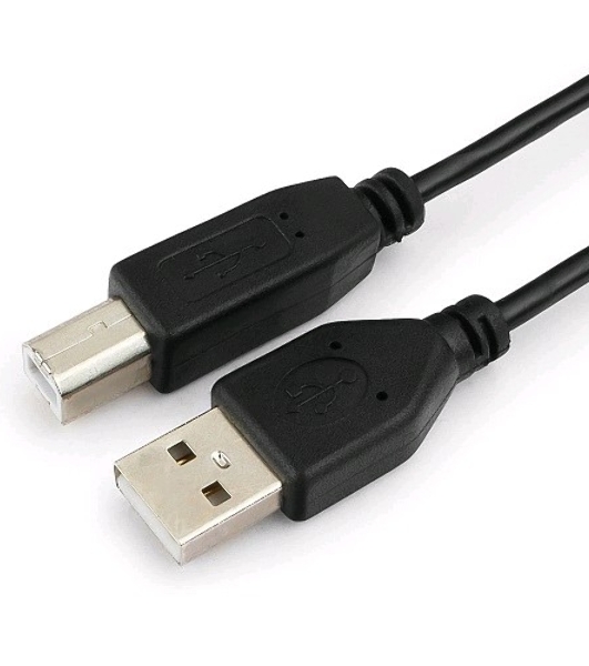 Кабель Гарнизон USB 2.0, AM/BM, 1м, пакет (GCC-USB2-AMBM-1M)