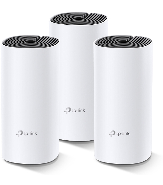 Бесшовный Mesh роутер TP-Link Deco M4 (DECO M4(3-PACK)) AC1200 10/100/1000BASE-TX (упак.:3шт)