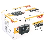 Стабилизатор напряжения IEK Hub 8кВА однофазный черный (IVS21-1-008-13), фото 1
