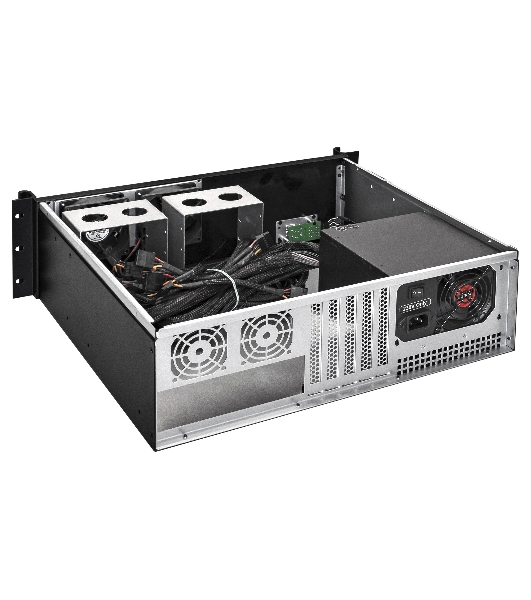 Серверный корпус ExeGate Pro EX293195RUS 3U390-11 (RM 19', высота 3U, глубина 390, БП 800RADS, USB)