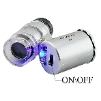 Мини микроскоп со светодиодной и УФ подсветкой, фото3