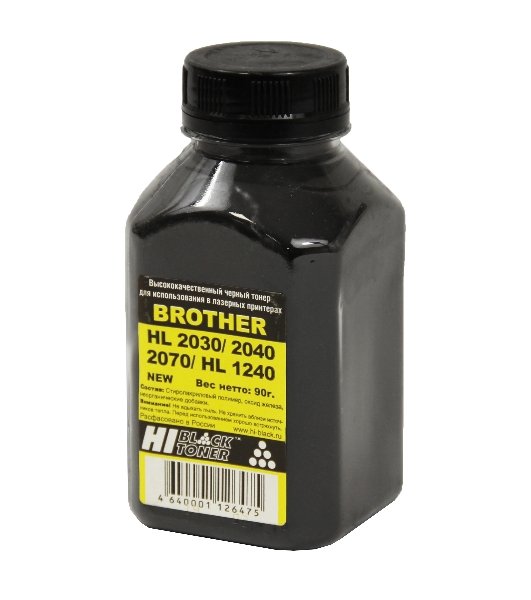 Тонер Hi-Black для Brother HL 2030/40/70/HL 1240 90 г new, банка