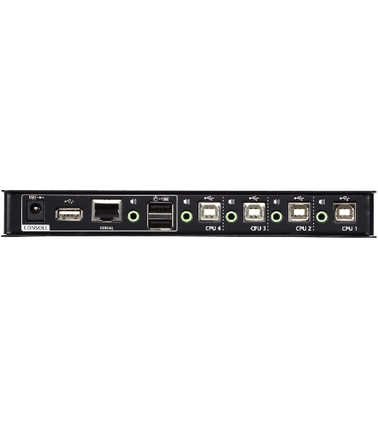 Переключатель КМ 4-портовый USB с функцией Boundless Switching (кабели включены) 4-Port USB Boundless KM Switch