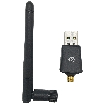 Сетевой адаптер WiFi Digma DWA-N300E N300 USB 2.0 (ант.внеш.съем) 1ант. (упак.:1шт), фото3